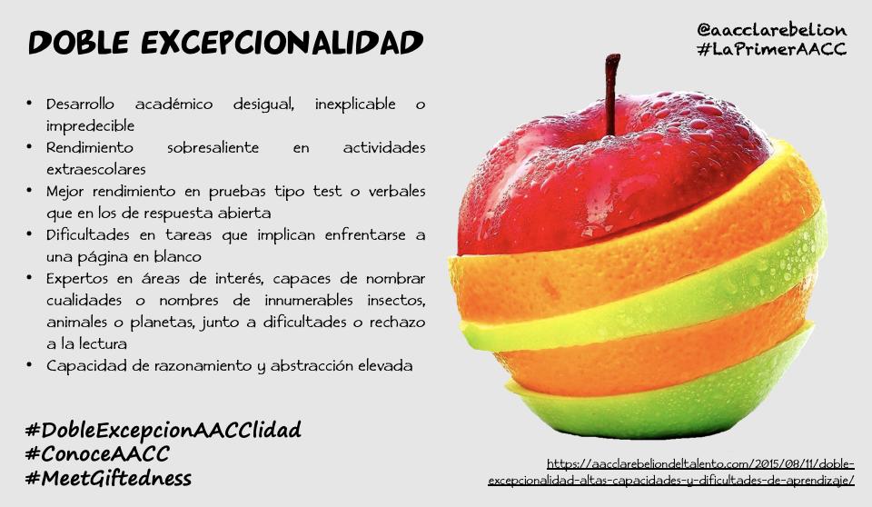 Doble Excepcionalidad Definición