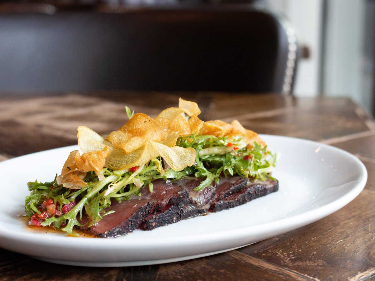 SienaTavern's tweet photo. James Beard Eats Week begins tomorrow and you won't want to miss our Yellowfin Tuna Carpaccio! #FromScratch #JBFEatsWeek #EatsWeek #JamesBeardEatsWeek @beardfoundation https://t.co/A4ZOC0Sszx via @TheMagMile https://t.co/7zrvckKbQt