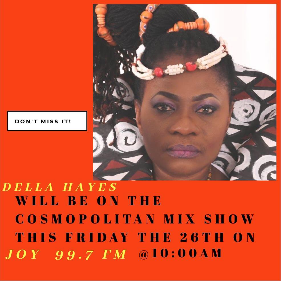 DellaHayesMusic's tweet photo. Can’t wait to be in the studios of @Joy997FM tomorrow for The Cosmopolitan Mix show😘👸🏾 
#WomenSimplyRock https://t.co/Q9pB6bCQ6R