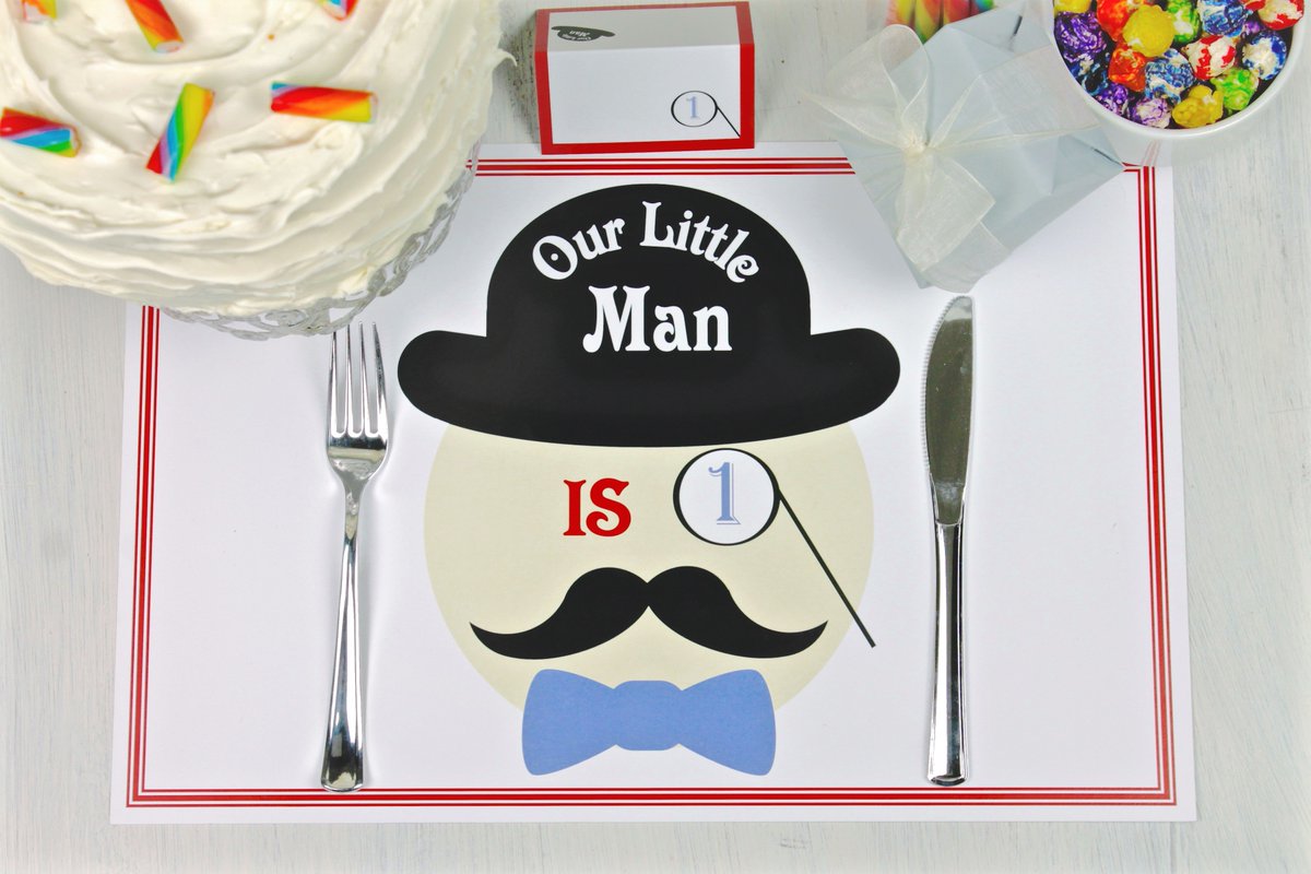 JAEN_Designs's tweet photo. A sweet 1st birthday for that special little man. Placemats with coordinating place cards, notes cards and invitations. Shop these items now at https://t.co/DFJPKtx6de
#firstbirthday #littleman #mustacheparty https://t.co/dEE6uIryjO