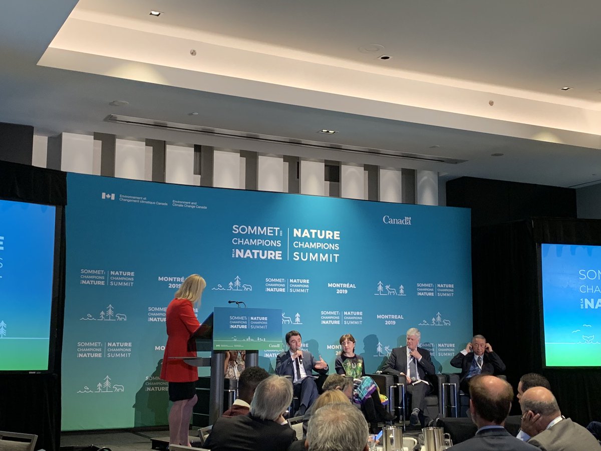 sabinejessen's tweet photo. 2030 is a planetary boundary and everyone needs to work together for happy biodiversity, happy planet and happy people - President @iucn #NatureSummit @cpaws #AllInForNature #CPAWSattheSummit https://t.co/a3nKP07sdP