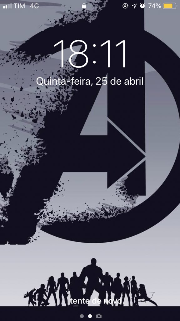 Nacao Marvelさんのツイート Qual O Papel De Parede Do Celular De Voces O Meu