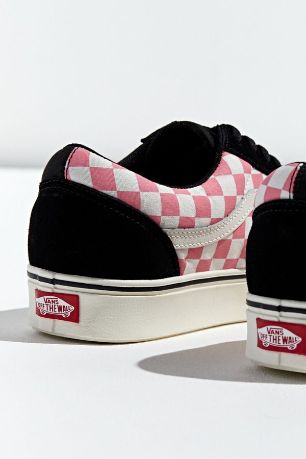 vans comfycush pink