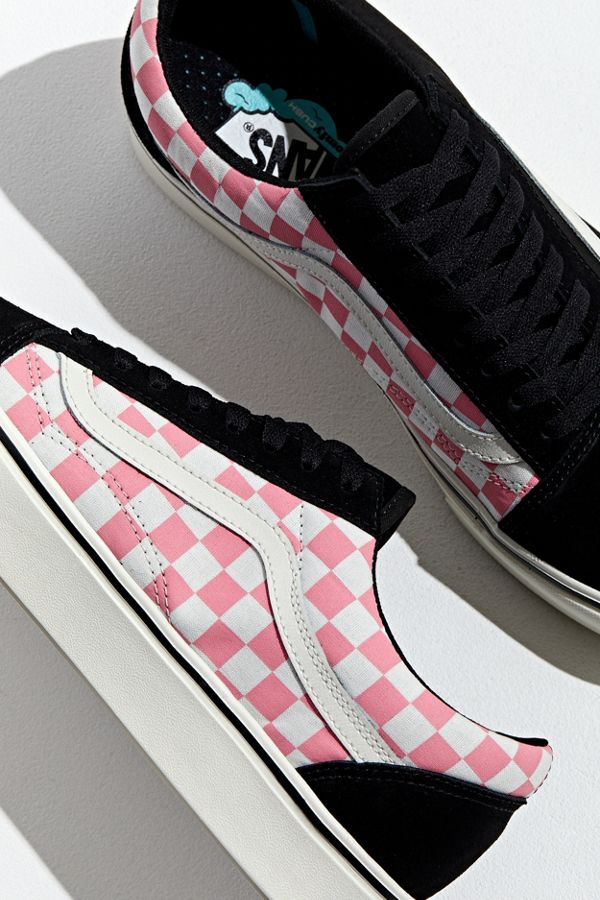 vans comfycush pink