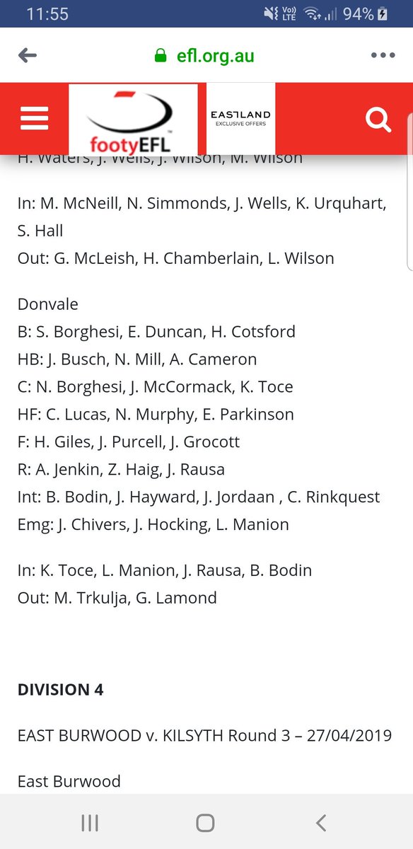 Our Squad for Tomorrows Game against Chirnside Park. A huge welcome back to Premiership Skipper Karl Toce. Playing his 1st game since Holding the cup 2 years ago. Also some Rausa guy is back
#bleedgreen #efldiv3