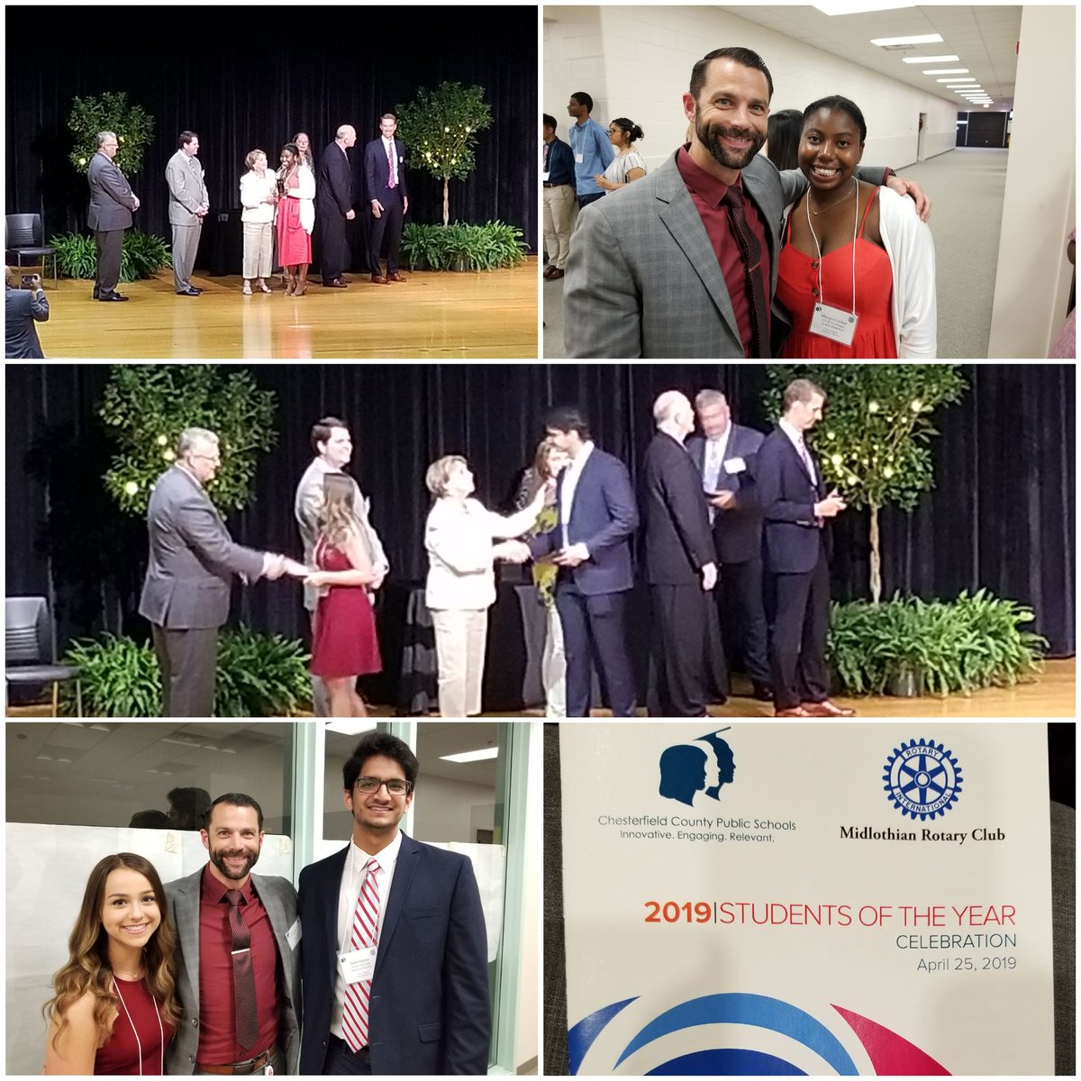 WOW! In the presence of greatness, it was both humbling &amp; inspiring to spend time with Thomas Dale's Students of the Year, McKenzie and Rahill! As an added bonus, Mikayla was there to rep CTC as their Student of the Year! I am so proud of all 3 of you!
#EveryKnightEveryDay