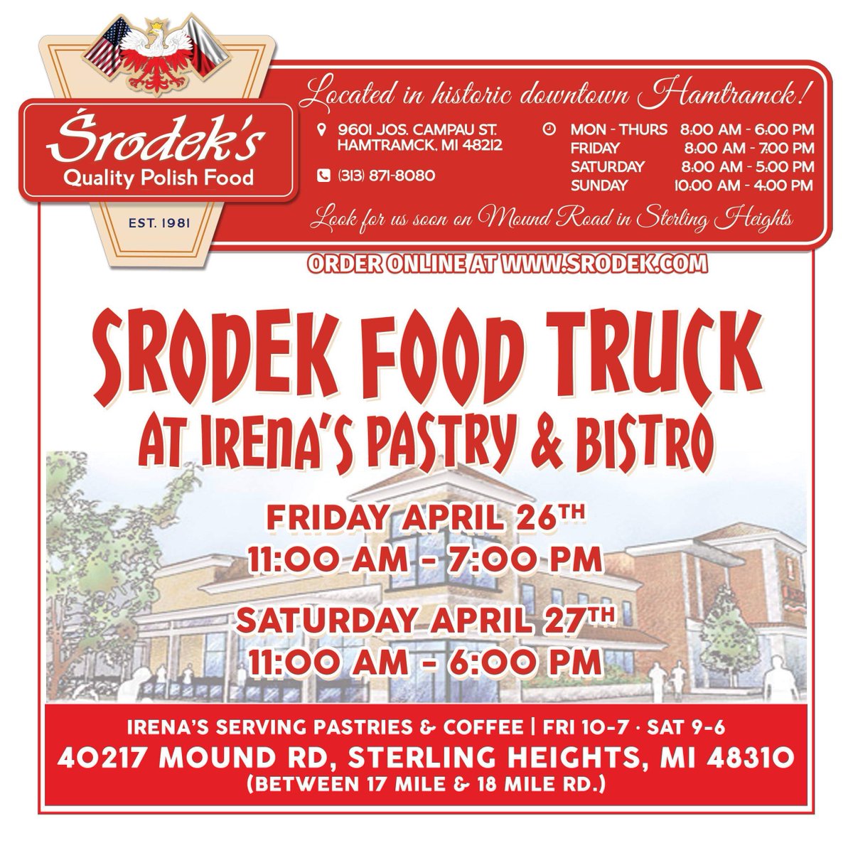 Friday and Saturday this weekend!