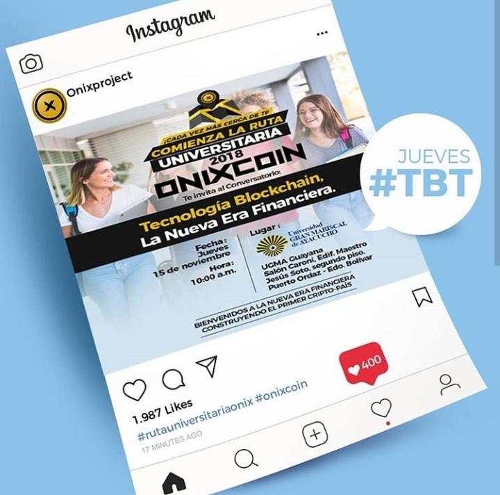 onixproject's tweet image. Hoy, jueves, recordamos con este #TBT nuestra #RutaUniversitaria 2018, donde recorrimos varias Universidades de #Pzo para discutir sobre el mundo de las #criptomonedas.

¿Quisieras que lleguemos a otros lugares este 2019?

#onixcoin #criptos #blockchain #fintech #bitcoin #Vzla
