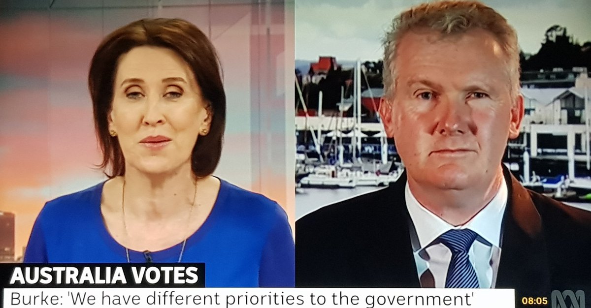 krONik's tweet photo. It's simple: closing down tax loopholes that bleed the budget dry allows for those savings to go elsewhere. Like schools, hospitals, anti-DV programs.

It wouldn't be #BreakfastNews unless #LaTrivia went for the gotcha moment with an ALP guest.

She failed with Burke.

#AUSpol https://t.co/jYqZDhpH2L