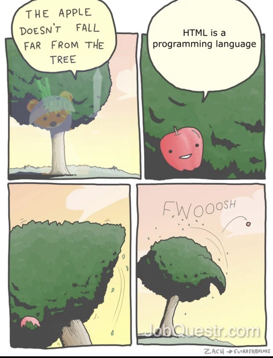 codehamster1's tweet image. Have a safe trip!!! 🤣🤣
@codehamster1
#jobquestr #programmer #codinglife #coding #programminglife #opensource #python #java #javascript #bostondevelopers #bostoncoders #webdeveloper #php #typescript #css #bugsincode #recruiters #html #nerd #geek #coders #sql #codinghumor