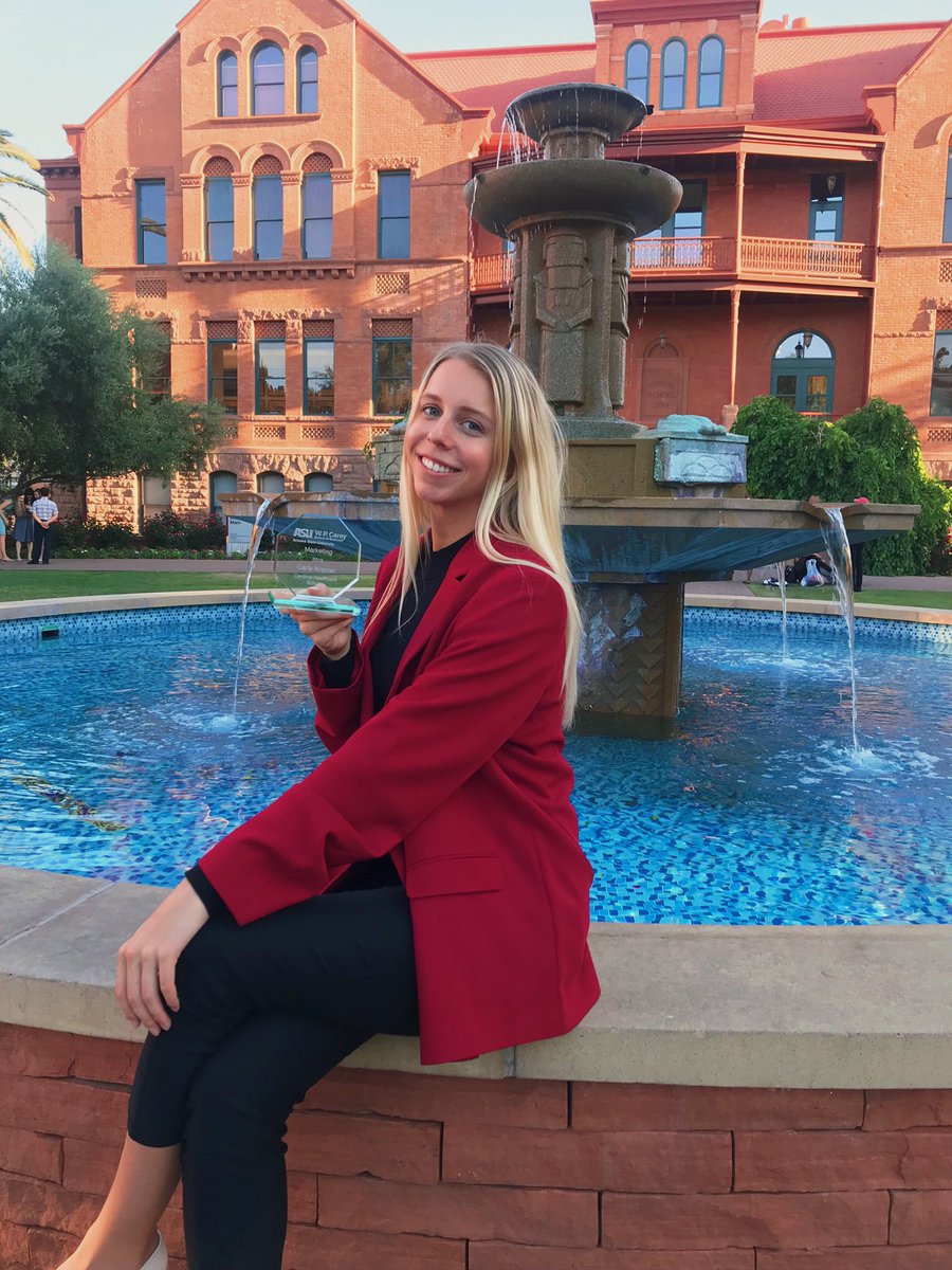 asu_axo's tweet photo. Quick shoutout to Taylor &amp; Carly for being awarded as two of the top Marketing students in W.P. Carey! Keep up the great work girls!! 🏅📊🖊 https://t.co/pbqkGD6PUQ