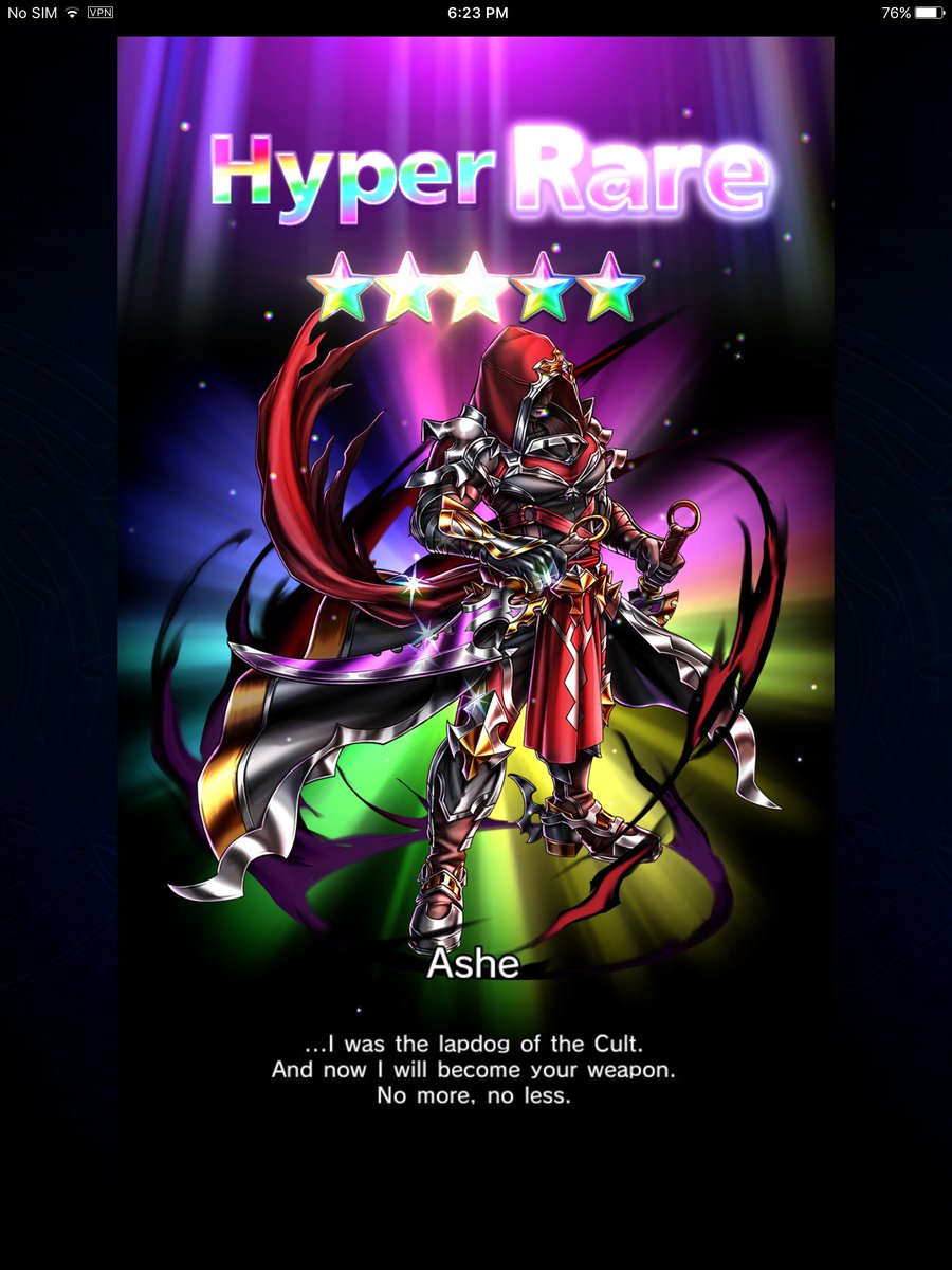 Phantomkun On Twitter Just Got Ashe From Grand Summoner On My First 11 Summon And I Also Got Forest Bow Ashe Toto Grandsummoners