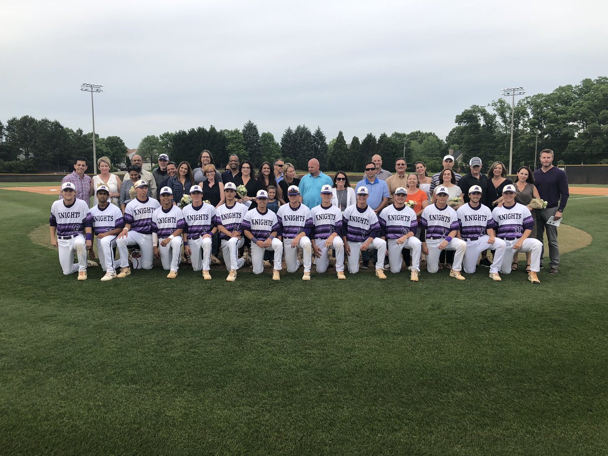 AKSportsInfo's tweet photo. Proud to recognize this great class of 14 Senior Knight Baseball players!  Thank you to these fine young men &amp; these awesome families for all your hard work &amp; support! 👊⚾️ https://t.co/Igzy2hAQmK