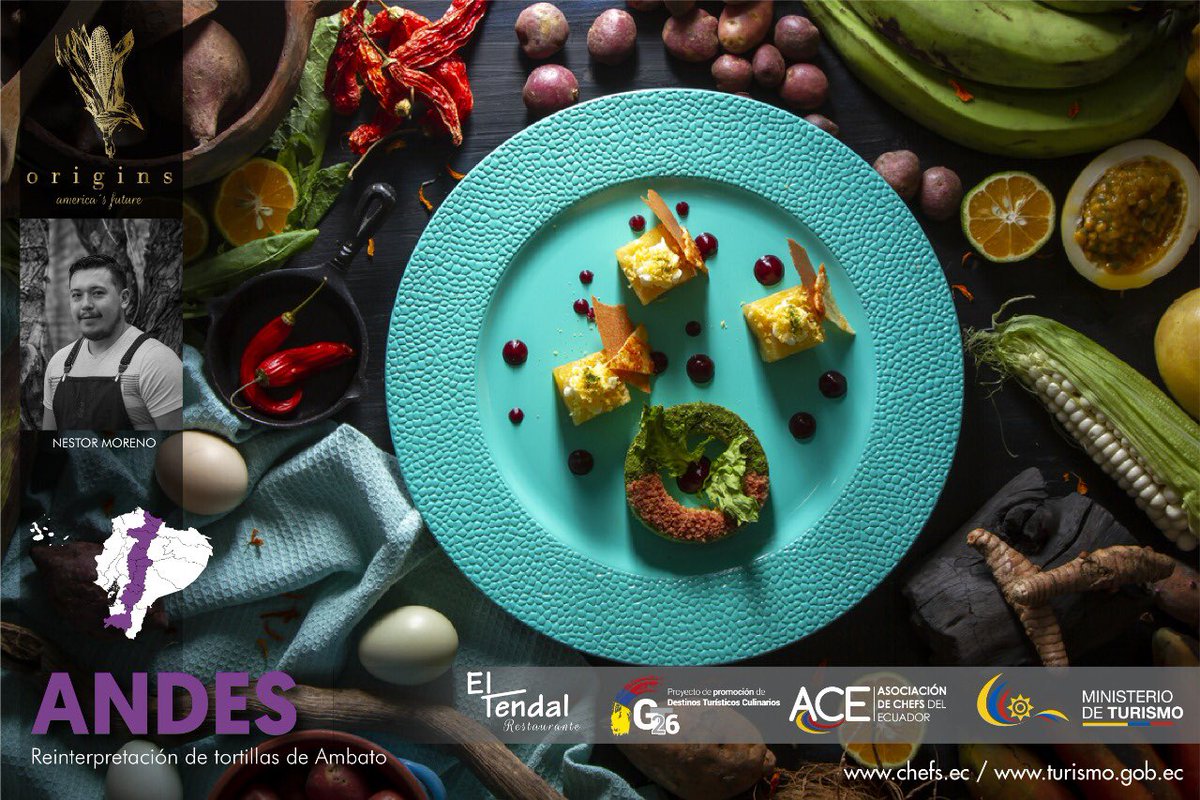 Gracias a todos por su apoyo el Ecuador construye su cocina desde sus ORÍGENES .