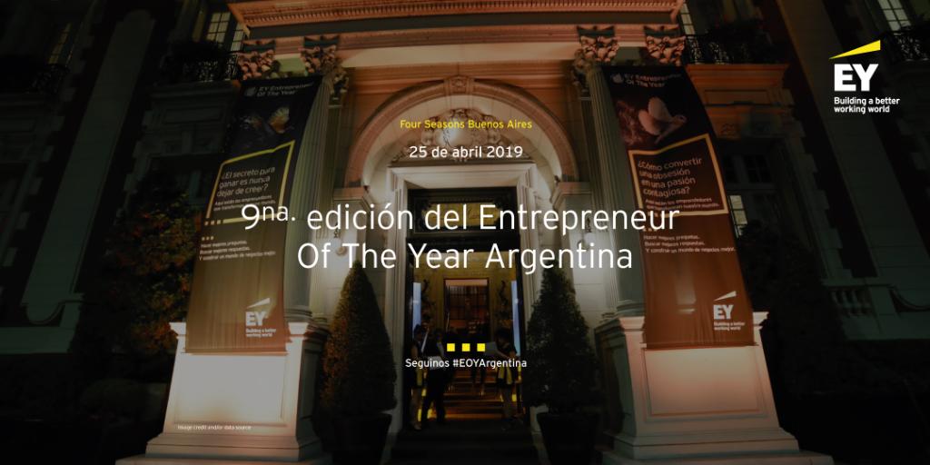 EY_Argentina's tweet photo. Comienza la novena edición del #EOYArgentina, premio referente de #Emprendedores en el ámbito empresario y también del sector social de nuestro país. https://t.co/lvBi2jwmf1