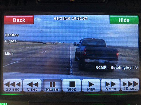 rcmpmb's tweet photo. Apparently “just blowing the oil out of the truck” requires one to travel at speeds of 173kmh. We don’t exactly know what that means, but we DO know that there's absolutely #noexcuses for going that fast. $1006 fine &amp; Serious Offence Notice for a license review with MPI. #rcmpmb https://t.co/CbtD0W2tXQ