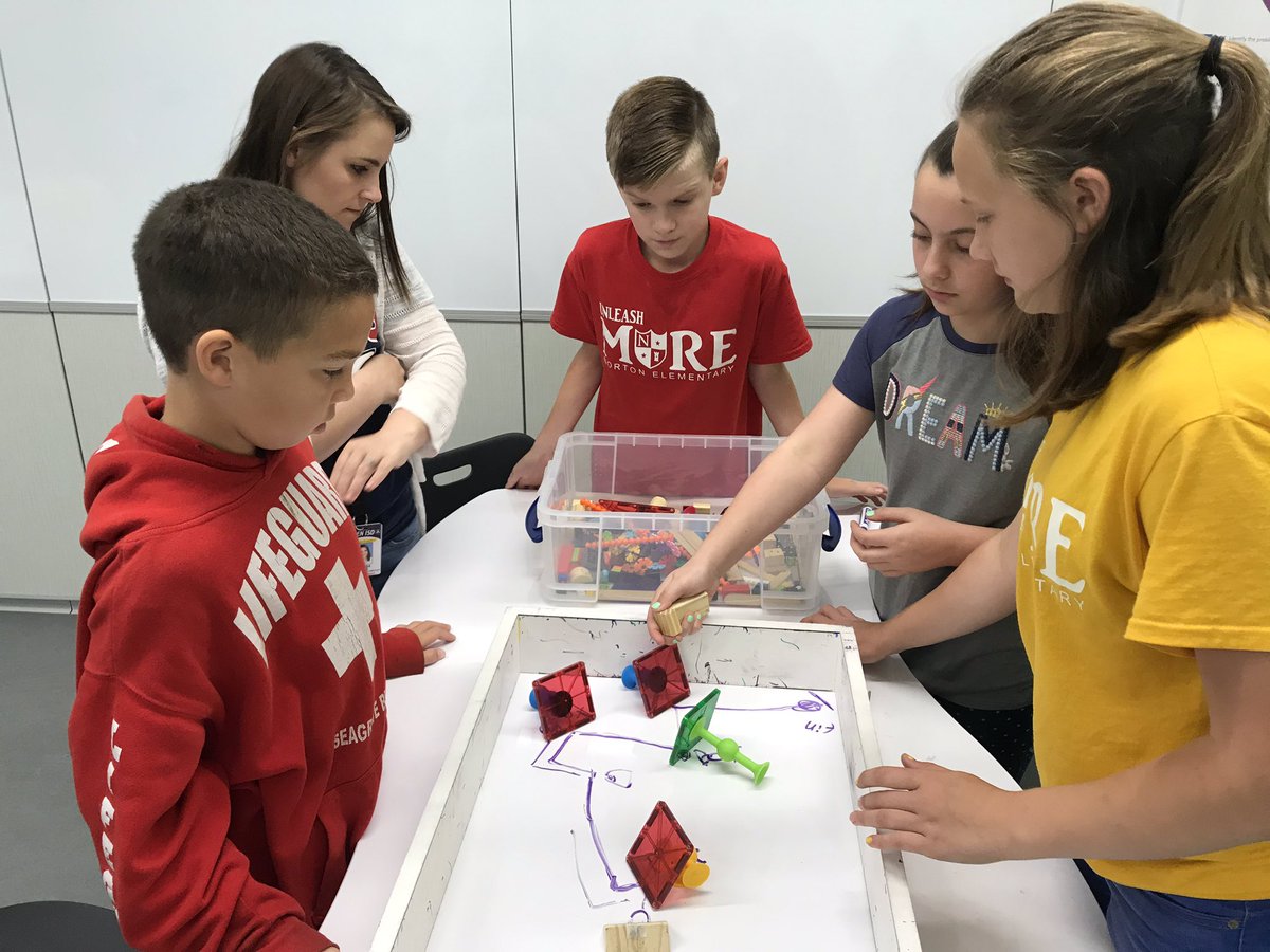 MrsSWheeler's tweet photo. Fun at Allen ISD STEAM Center. @AISDScience @NortonKnights https://t.co/O76v5hnuIC