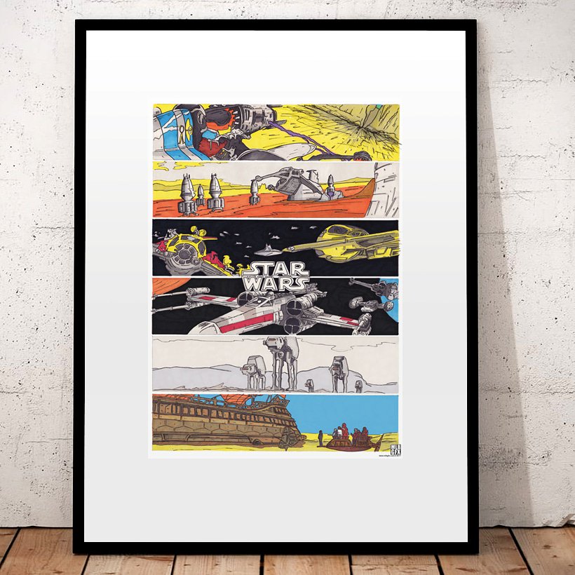 mlbgfx's tweet image. Check out my awesome @starwars fan art created with my @wacom and @AdobeDrawing @Adobe #starwars #wacom #adode #Illustration #fanart #FanArtFriday