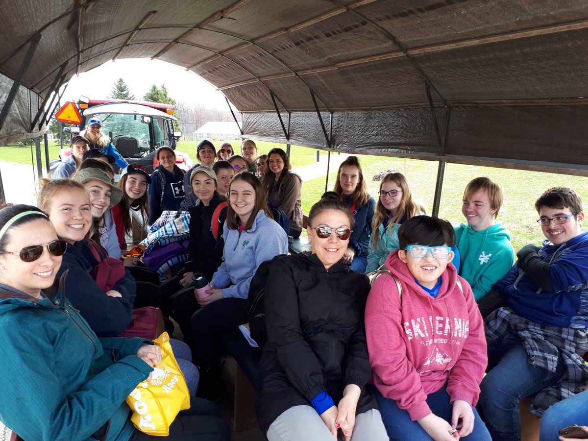 HealyKoolen's tweet photo. What an great experience for students to get to tour and plant trees at Tim Horton's Onondaga Camp . https://t.co/s4kdhgw7Kj
