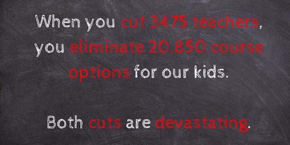 AimeeBishop7's tweet photo. @fordnation @LisaThompsonMPP 
#NoCutsToEducation 
How is this for the people??? https://t.co/CKQ11BcN4Y