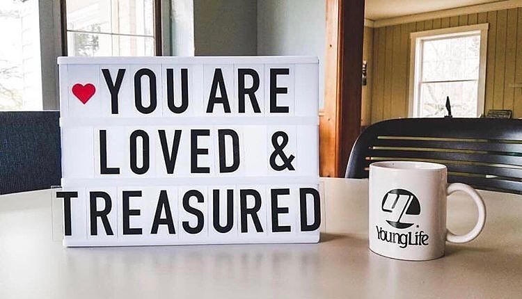 younglifestore's tweet photo. Fun signs like this can be found at the YL Store!! #youarelovedandtreasured #younglifesigns #ylswag #younglife @lakeoswegoyl #throwbacklogo https://t.co/nYh9lUHMuD