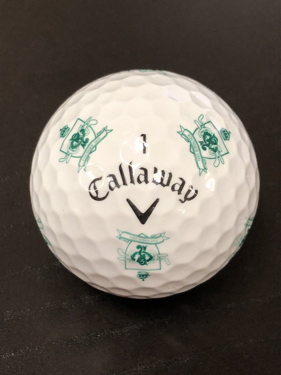 Truvis alert. <a href="/RoyalOttawaGC/">The Royal Ottawa Golf Club</a> just got their new <a href="/CallawayGolf/">Callaway Golf</a> custom truvis. Looks great.