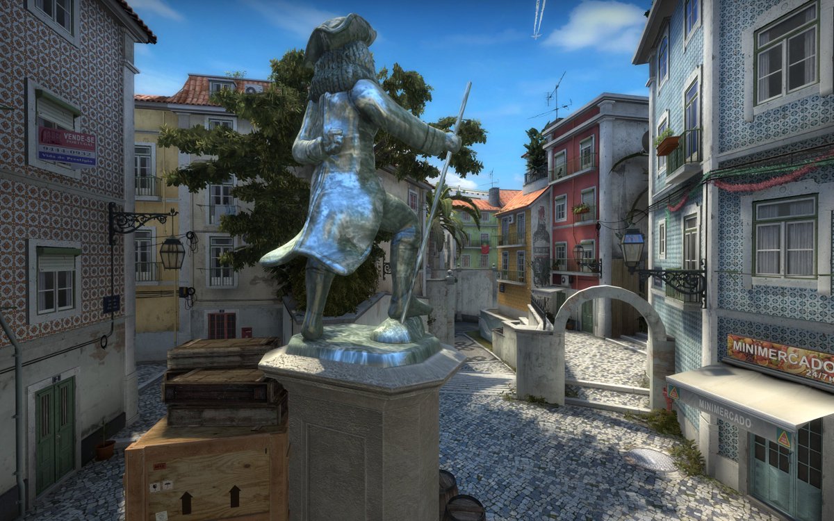 CounterStrike's tweet photo. Today we are rotating maps into and out of the game. de_ruby and cs_workout have been added and Abbey and Biome have been removed. More information in today's Blog Post: https://t.co/vOZVNafYqA https://t.co/98FjAGAQoG
