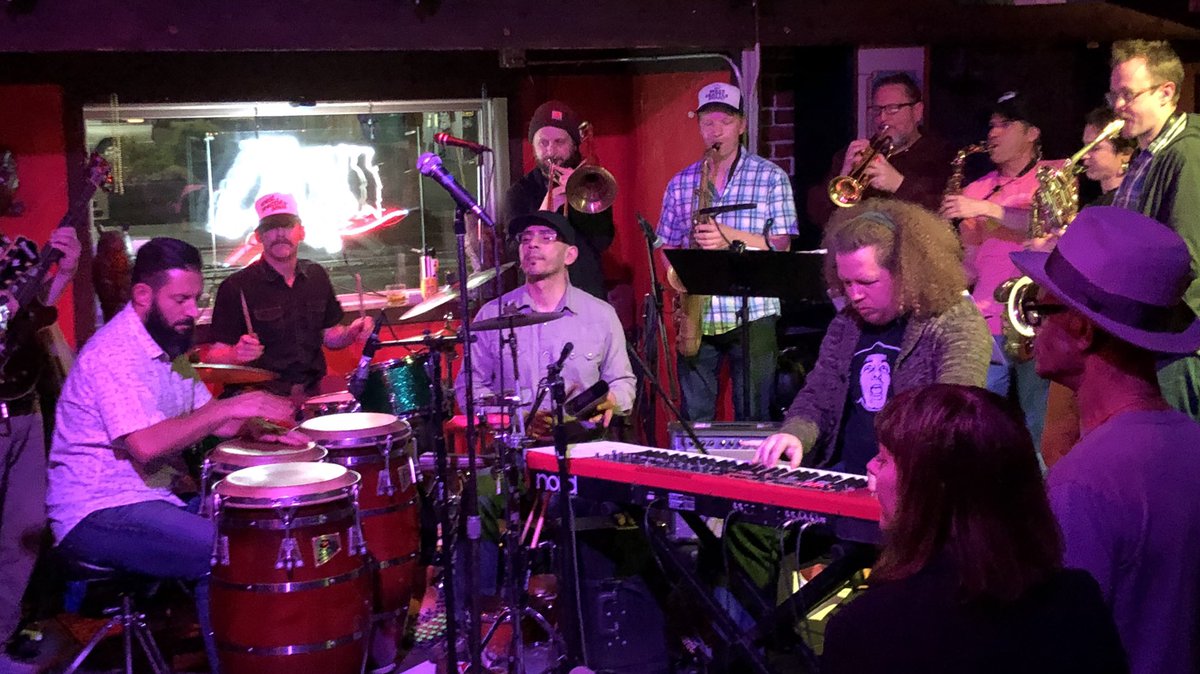 The big band FUNK hits next week!
#WestSeattleSoul on 5/2 for big No.17 at the home of the owls, <a href="/ParliamentWSea/">Parliament Tavern</a> 
<a href="/west_soul/">West Seattle Soul</a> and YOU!
#RareFunkGrooves