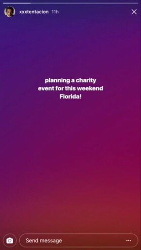 10. Before was murdered, he was planning charity events. This was also his very last Insta story as well :(((