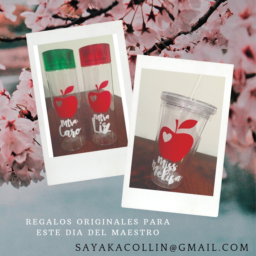 sayaka_collin's tweet photo. Regalos personalizados para el Día del maestro 🙂 visítanos en Shopping Plaza Lomas Verdes #FelizJueves #Maestro #maestra https://t.co/YReaLoKtFm