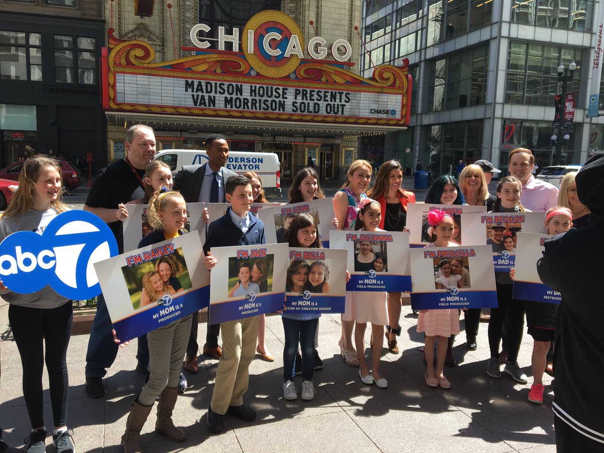 Had an all-star team of ABC 7 kids for BRING YOUR CHILD TO WORK DAY.
They toured the station, experienced <a href="/LarryABC7/">Larry Mowry</a> "augmented reality" weather feature and even appeared on the 11 AM news and <a href="/WindyCityLIVE/">Windy City Weekend</a>.  Way to go <a href="/ABC7Chicago/">ABC 7 Chicago</a> parents and kids!