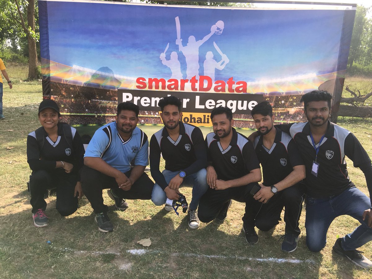 sdeievent's tweet photo. #smarTians having fun at the grand final #SPL12 https://t.co/Trftl0cxa4