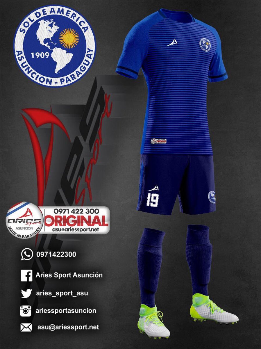 Aries_Sport_Asu's tweet photo. #EN_PROCESO...

Indumentaria #OFICIAL y #ALTERNATIVA para la Categoria 2008-2 del @SoldeAmericapy 

#VAMOS_SOL 💪💪💪🔝 https://t.co/a9avqRXUro
