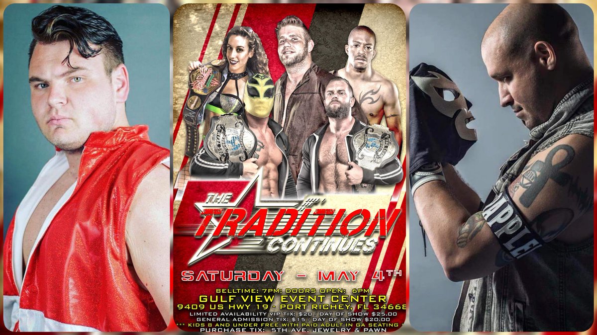 WWNACW's tweet photo. @WWNLive And @WWNACW present The Tradition Continues 2019 from the @GulfVEventCentr
And live on https://t.co/puy64hdE1q!!
Saturday May 4th 2019!!
ACW Rising Star vs. ACW Veteran
@IAmZachCooper vs. #AaronEpic
#acw #acwflorida #wwn #wwnlive #gulfvieweventcenter #clubwwn https://t.co/R6oYQNEFUt