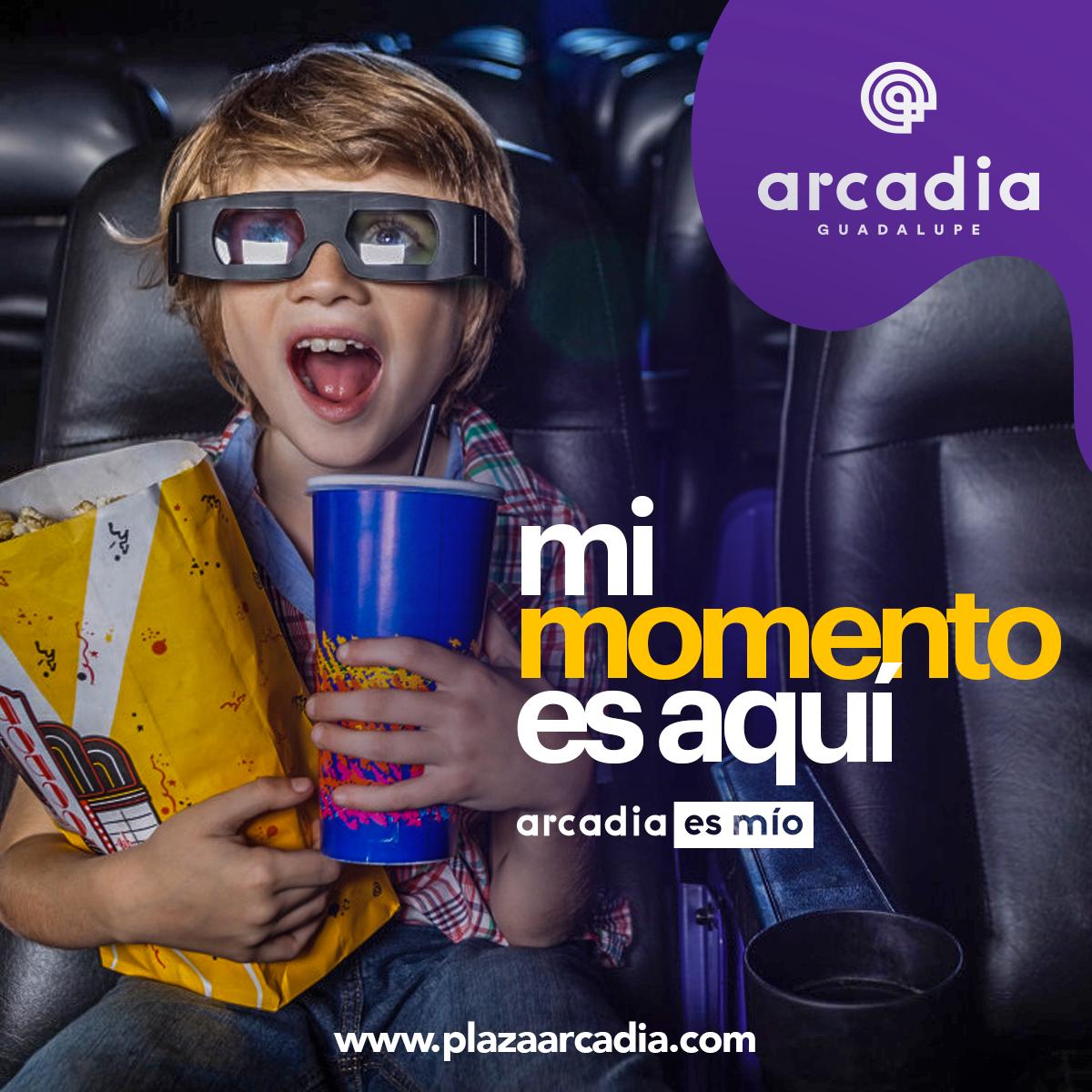 Plaza_Arcadia's tweet photo. Ven este fin de semana a #PlazaArcadia, tus hijos se la van a pasar increíble. ¡Te esperamos en Cinépolis! #ArcadiaEsMío #GuadalupeNL #centrocomercial #ArcadiaGuadalupe https://t.co/C4OvjZeOh9