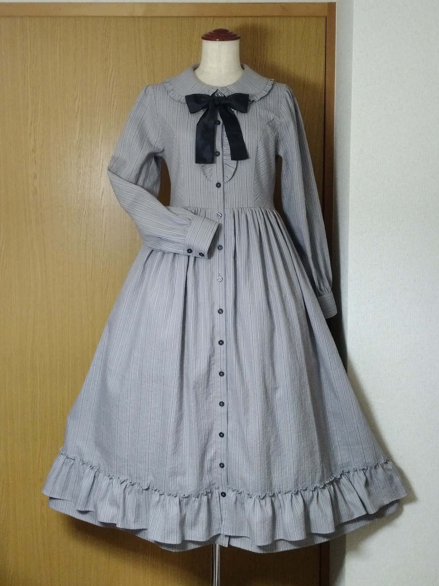 桜井ワールド Sakurai World 平成最後に私の作品もっと沢山の人に広がれ祭り お洋服編 ロリータ ロリィタ ワンピース ジャンパースカート 桜井ワールド 可愛いと思ったらいいね Kawaii Sakuraiworld 洋裁好きさんと繋がりたい T Co
