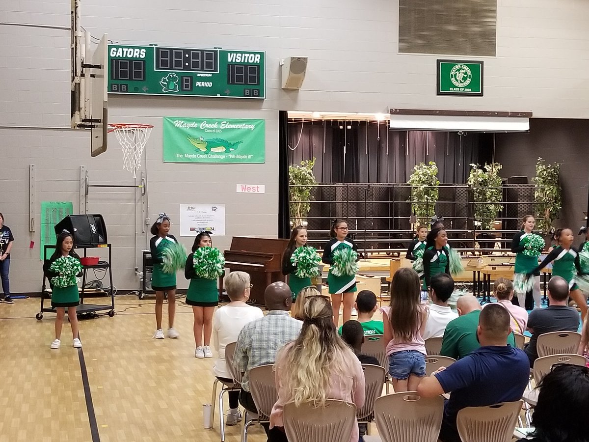 Mayde Creek Elem (@mcegators) on Twitter photo And our MCE Pep Squad cheering us on!! #MCEgators @FeliciaSheedy <a href="/lwheelertx/">Linda Wheeler</a> <a href="/samsamsmama/">Regina Bartels M.Ed</a> And our MCE Pep Squad cheering us on!! #MCEgators @FeliciaSheedy <a href="/lwheelertx/">Linda Wheeler</a> <a href="/samsamsmama/">Regina Bartels M.Ed</a>