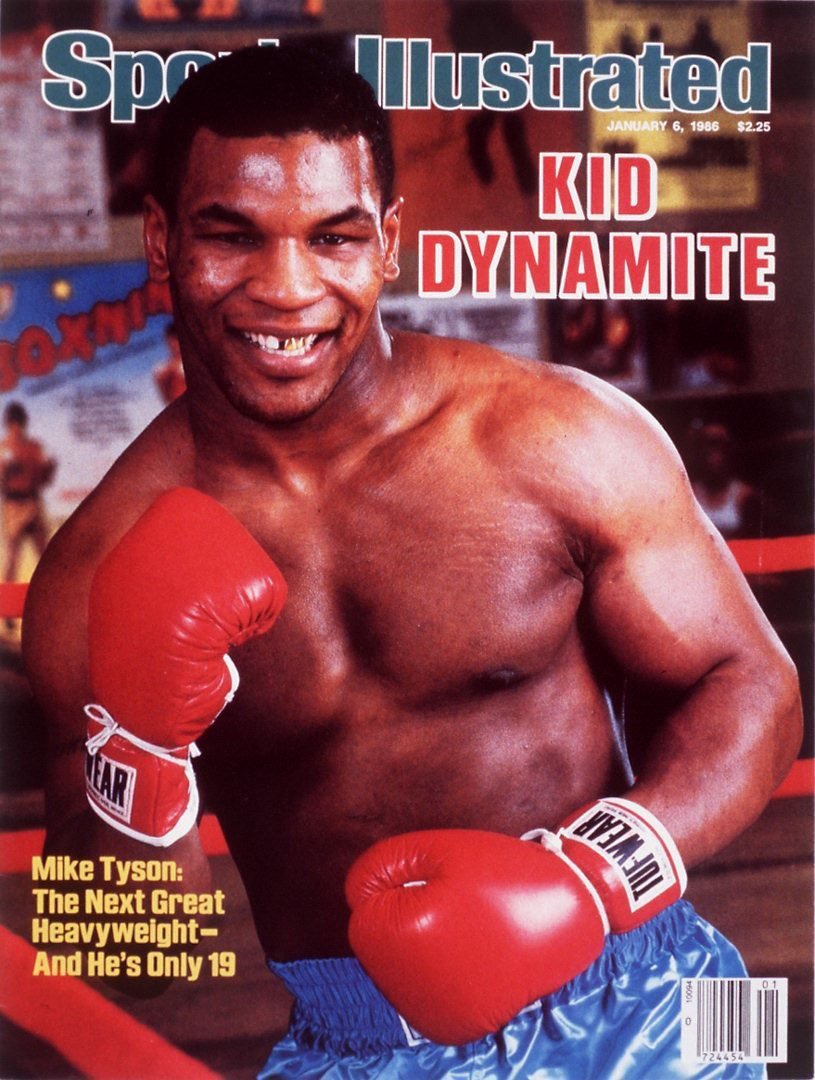 Leyendas del #boxeo • Mike #Tyson tuvo un récord de 50-6-0 (44 KOs