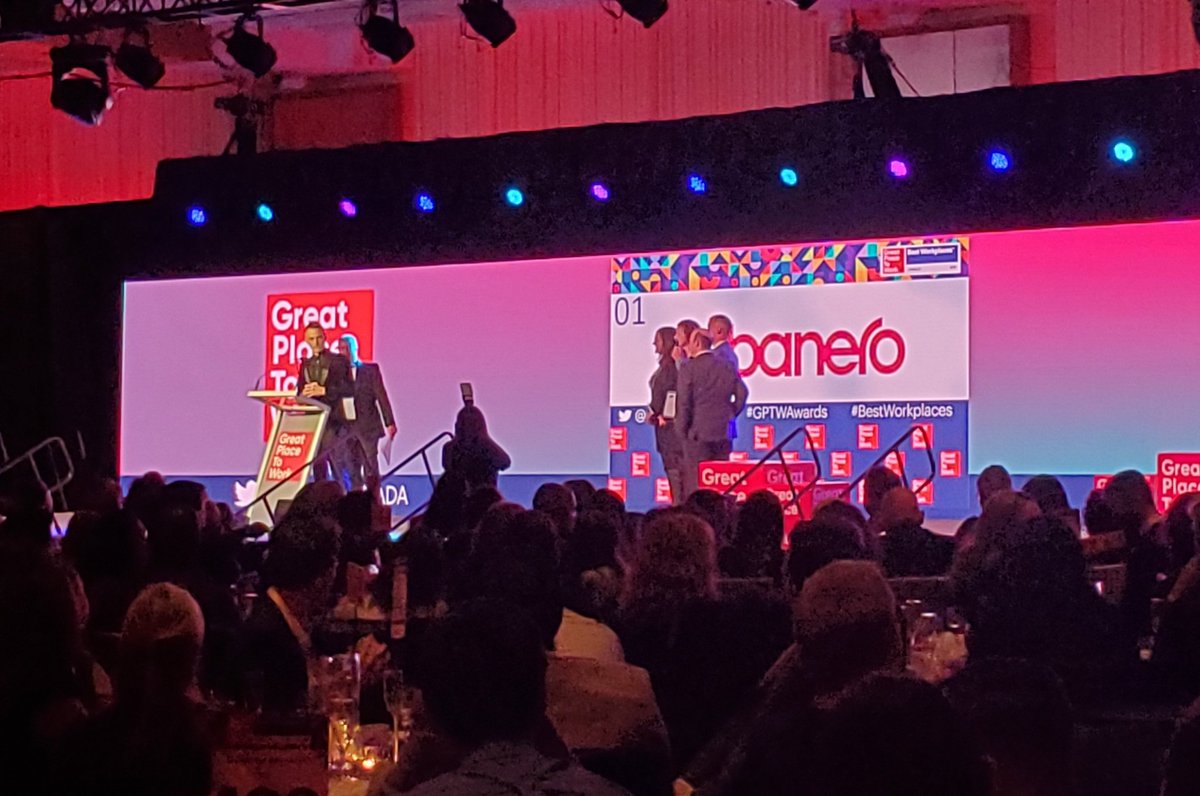 GPTW_Canada's tweet photo. "People with great work experiences live great lives." @HabaneroConsult #GPTWAwards #BestWorkplaces https://t.co/UgPDbRMEwm