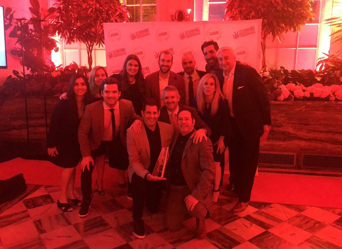 mmjmikeelkin's tweet photo. We did it!!!!! @CannabisCCI takes home best consultant company in the space!!!! https://t.co/NpTGKOsKnC