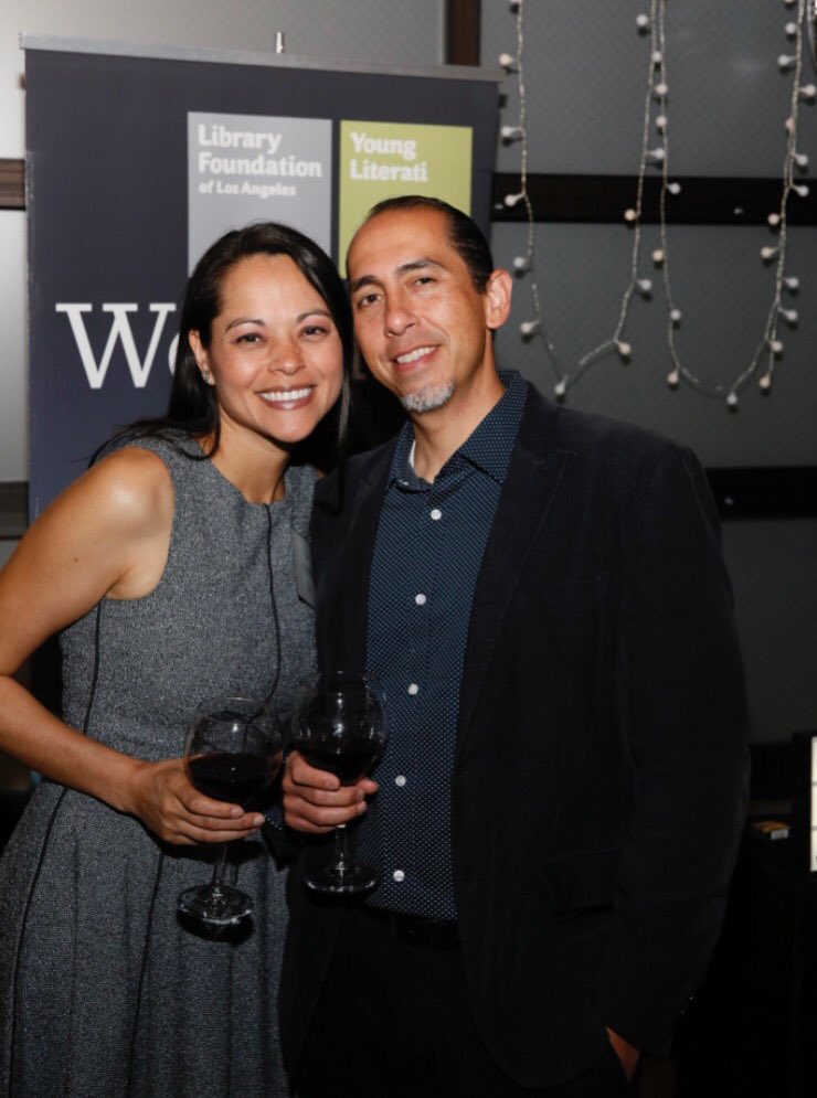 ykbennett's tweet photo. Lovin’ this pic of Jose + I from #YLToast!📚 #throwbackthursday #professorpaez #profpaez https://t.co/n676tXAIvG