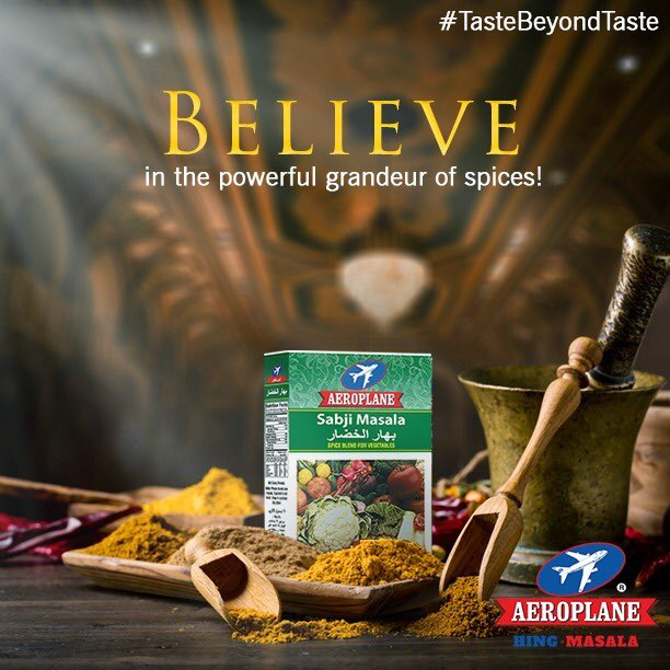 Let each of your dishes take off to great level of taste and heights of delicious grandeur with Aeroplane Masala.

#aeroplanemasala #aeroplanehing #indianspices #tastydishes #bestindianrecipes #deliciousfood #spices #masala