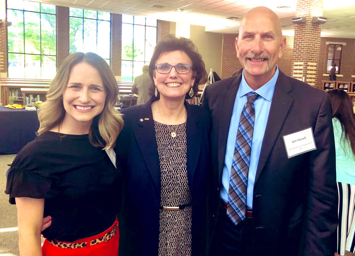 Incredibly inspired hearing from the fabulous <a href="/GradelBAHS/">Donna Gradel</a> about how <a href="/FundforTeachers/">ًFund for Teachers</a> and <a href="/OFExcellence/">Oklahoma Foundation for Excellence</a> significantly impacted her trajectory as a teacher. Donna Gradel and Jon Hazell are proof that our Oklahoma students are in the hands of fantastic educators. #oklaed #FFTFellows