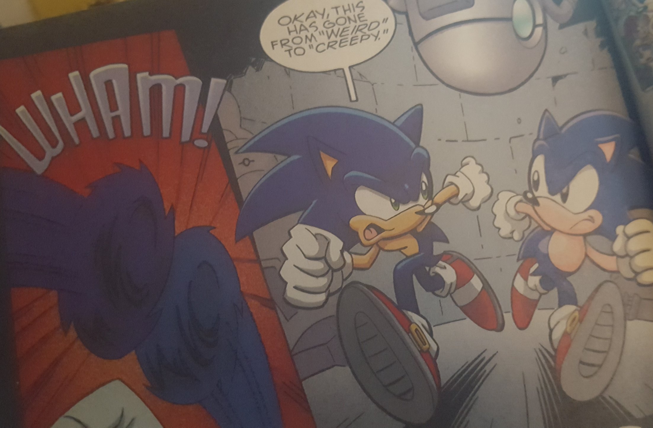 JTTium on X: The face that Shadow made in Archie Sonic Universe Issue 1  forever remembered as a great meme.  / X