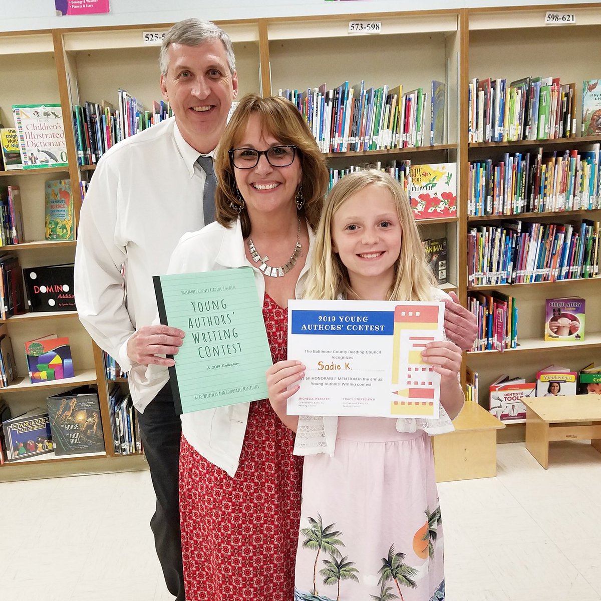 Congratulations to our 5th grader, Sadie K who wrote a beautiful poem titled "Diversity" for Baltimore County’s Young Author's Contest! Her poem was an honorable mention from over 30 participating schools. WES is very proud of you!! 🎉🤩🥳 <a href="/kblannard/">Karen Blannard</a> @CbyersChristina