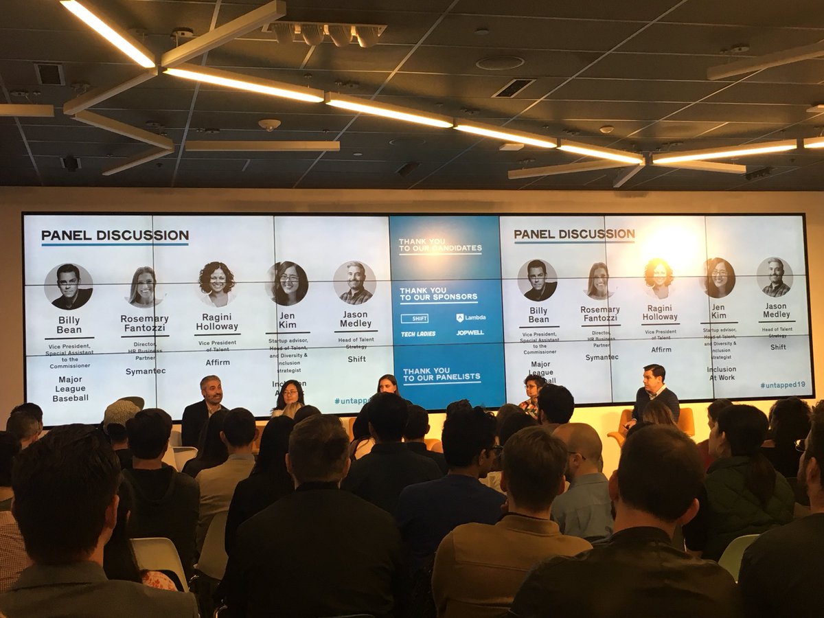 Now out at the amazing #untapped19 event. Hearing some thought leaders talking about D&amp;I