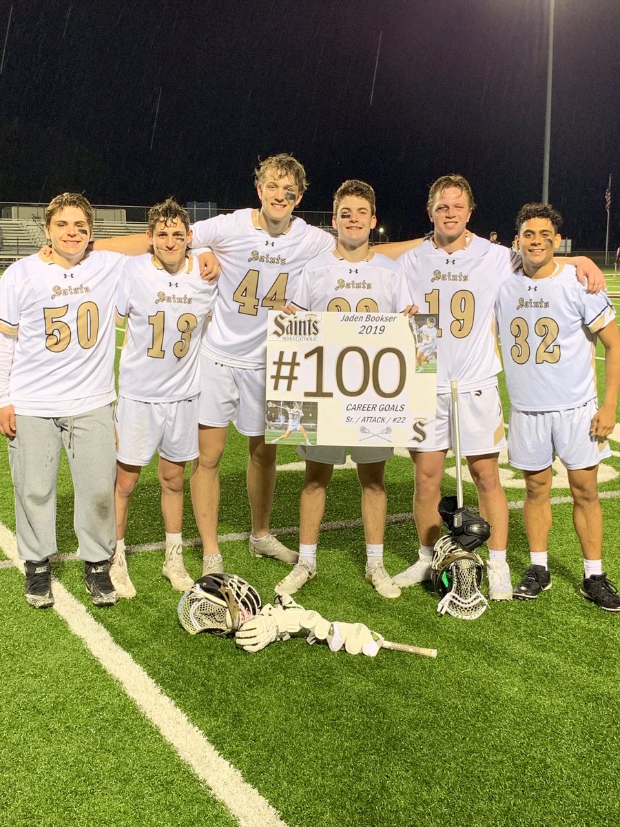 Big win for BC.... Jaden with his 100th goal!!!