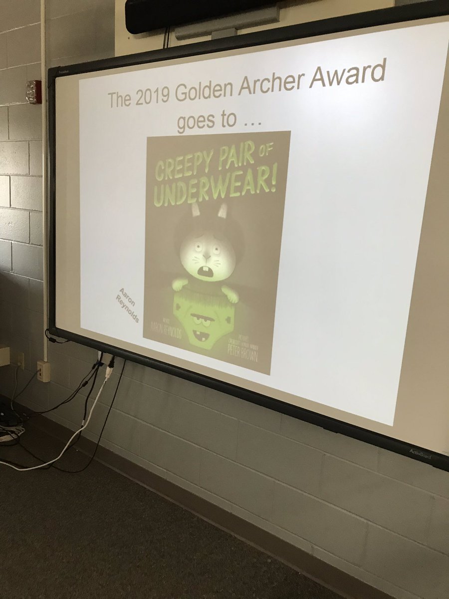 BristolLMC's tweet photo. All 12 @WEMTAOnline Golden Archer Award ceremonies and receptions are complete. @BristolSchoolWI  k-1-2 students once again agreed with the results. #LivingLikeARenegade https://t.co/V7mn1nba64