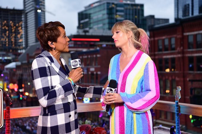 TSwiftNZ's tweet image. ”You have no idea how much fun that is to make stuff for people who care about it that much. So it’s the fans who’ve always been there and it’s just gotten more fun as time has past.” - Taylor talking about her fans [@GMA] (2/2)