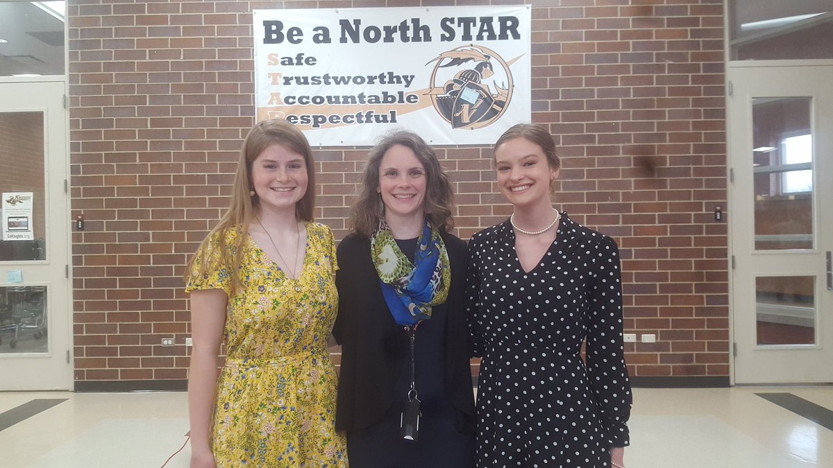 Thank you Avery Fess and Shelby Johnson for being our founding officers. You have created quite a legacy with <a href="/RhoKappaGNHS/">Rho Kappa GNHS</a>. We cannot thank you enough for your leadership. We are very proud of you and will miss you next year. #KnightPride
